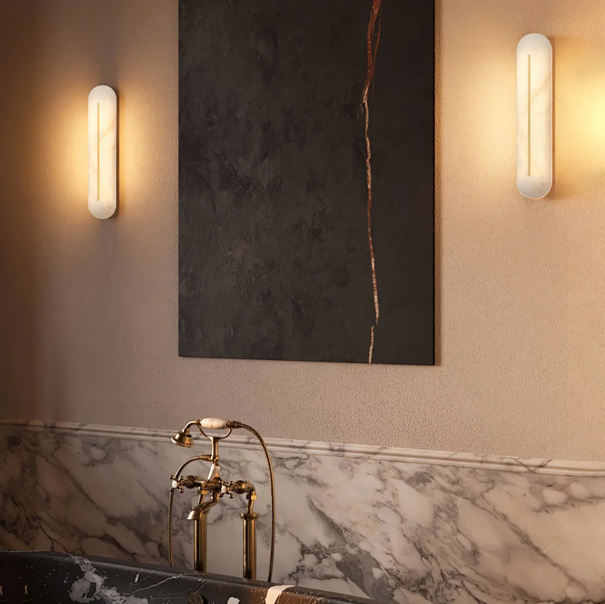 Ellouz Alabaster Wall Lamp 6