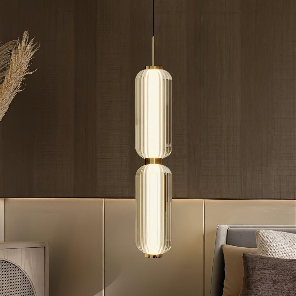 Elma Linear Ceiling light fitting Pendant Lamp 2