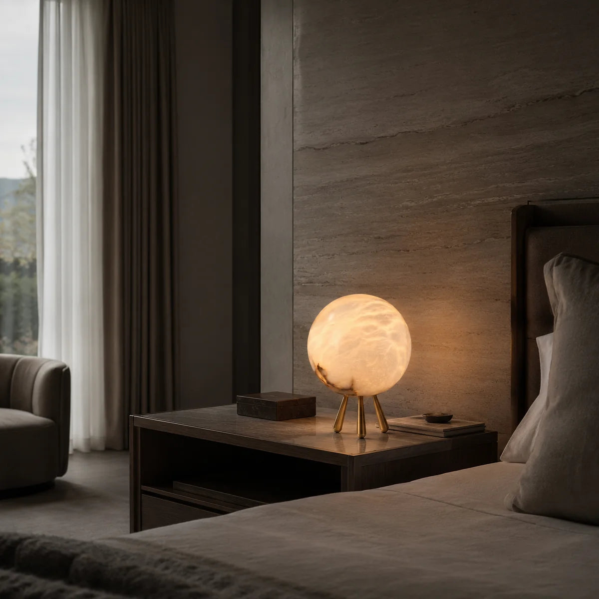 Elvara Alabaster Table Lamp 4