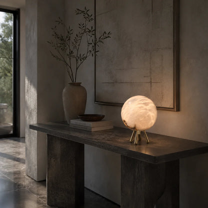 Elvara Alabaster Table Lamp 6