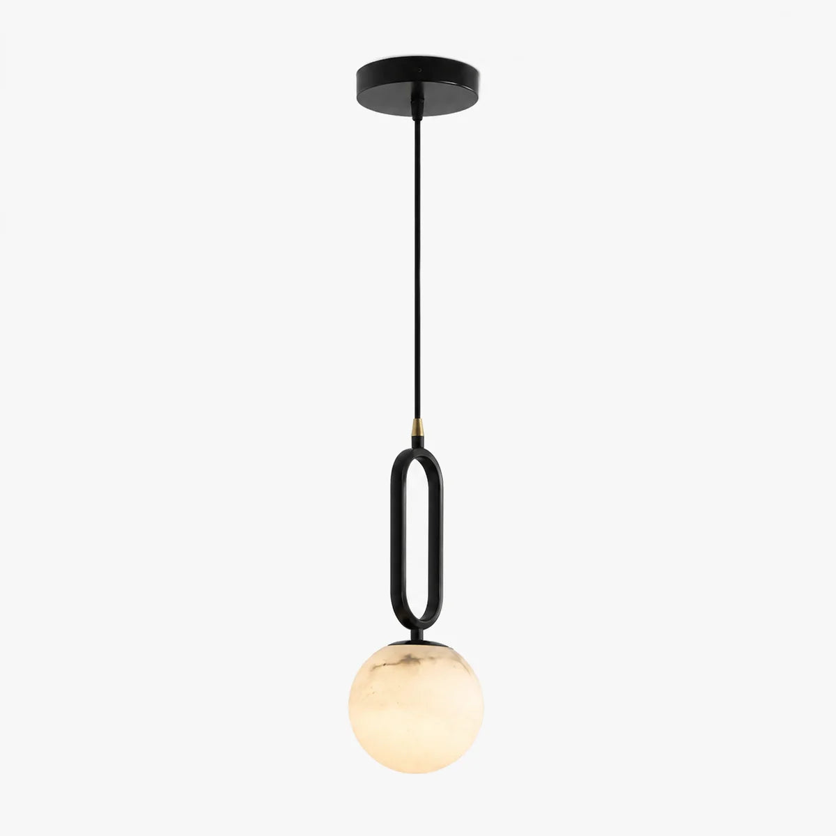 Elvarin Alabaster Globe Pendant Lamp 8