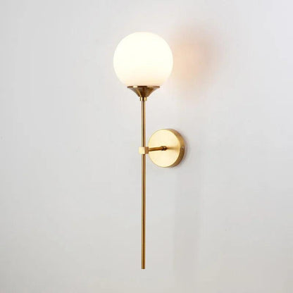 LuxRoyale Nordic Glass Globe Wall Lamp - Elegant Home Decor