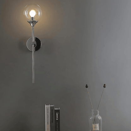 LuxRoyale Nordic Glass Globe Wall Lamp - Elegant Home Decor