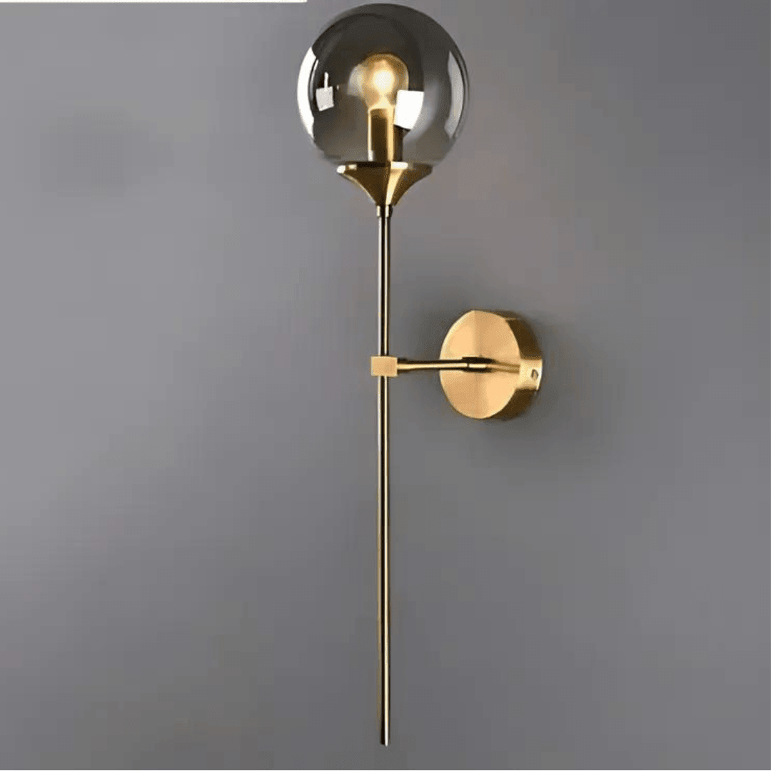 LuxRoyale Nordic Glass Globe Wall Lamp - Elegant Home Decor