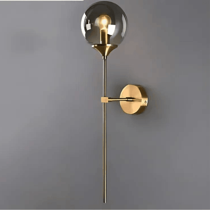 LuxRoyale Nordic Glass Globe Wall Lamp - Elegant Home Decor