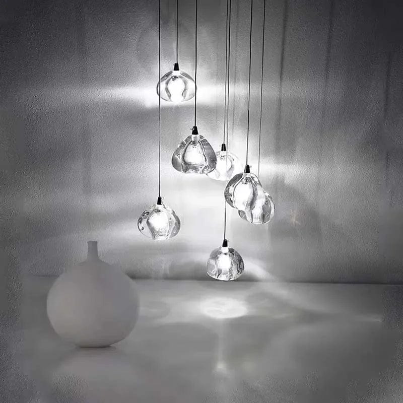 Emma Crystal Staircase Chandelier 6