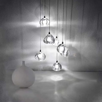 Emma Crystal Staircase Chandelier 6