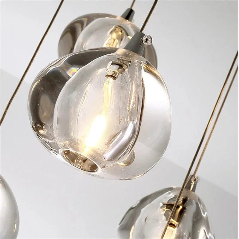 Emma Crystal Staircase Chandelier 8