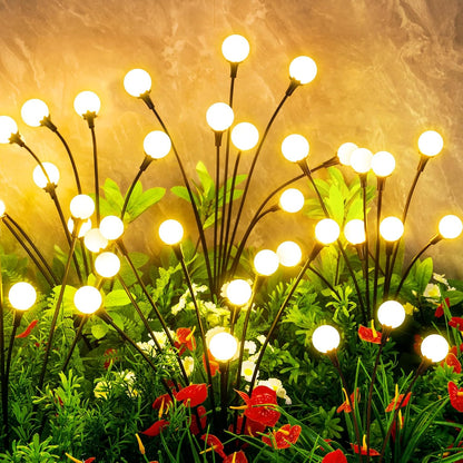 Enchanting Solar Garden Firefly Lights 0