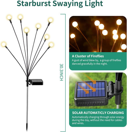 Enchanting Solar Garden Firefly Lights 1