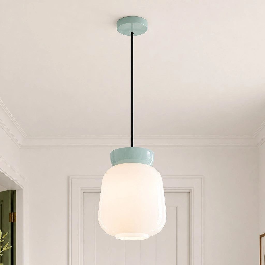 Evelyn Nordic Modern Colorful Bowl Ceramic Pendant Light 10
