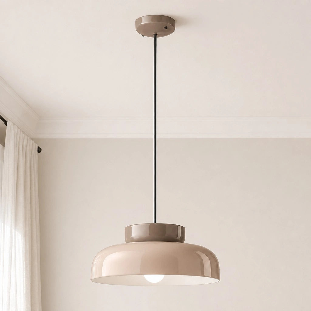 Evelyn Nordic Modern Colorful Bowl Ceramic Pendant Light 12