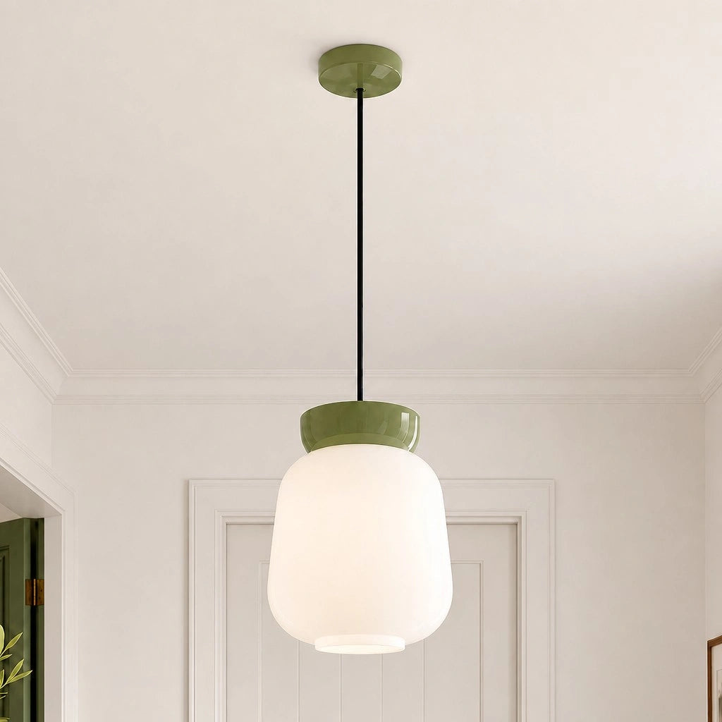 Evelyn Nordic Modern Colorful Bowl Ceramic Pendant Light 13