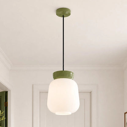 Evelyn Nordic Modern Colorful Bowl Ceramic Pendant Light 13