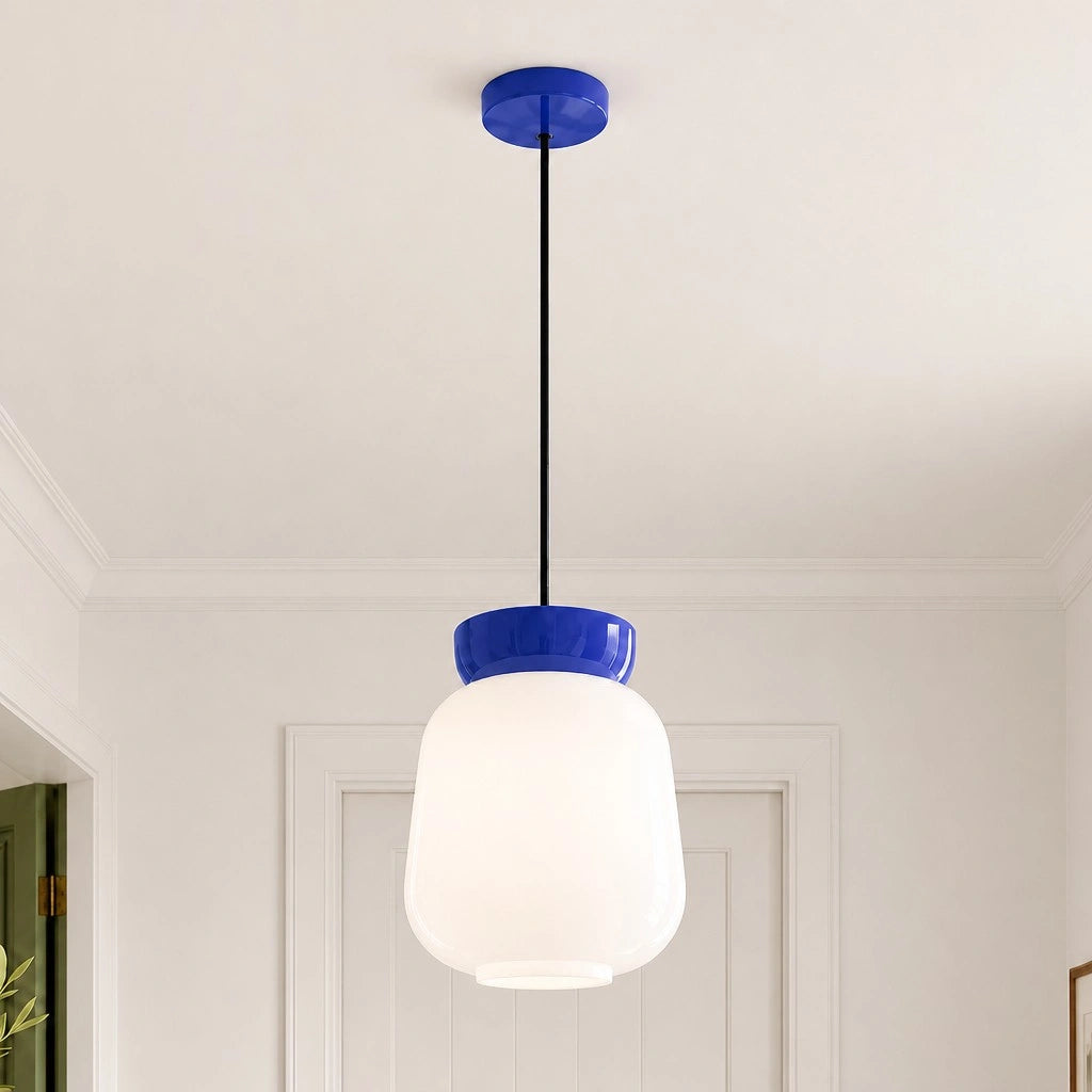 Evelyn Nordic Modern Colorful Bowl Ceramic Pendant Light 15