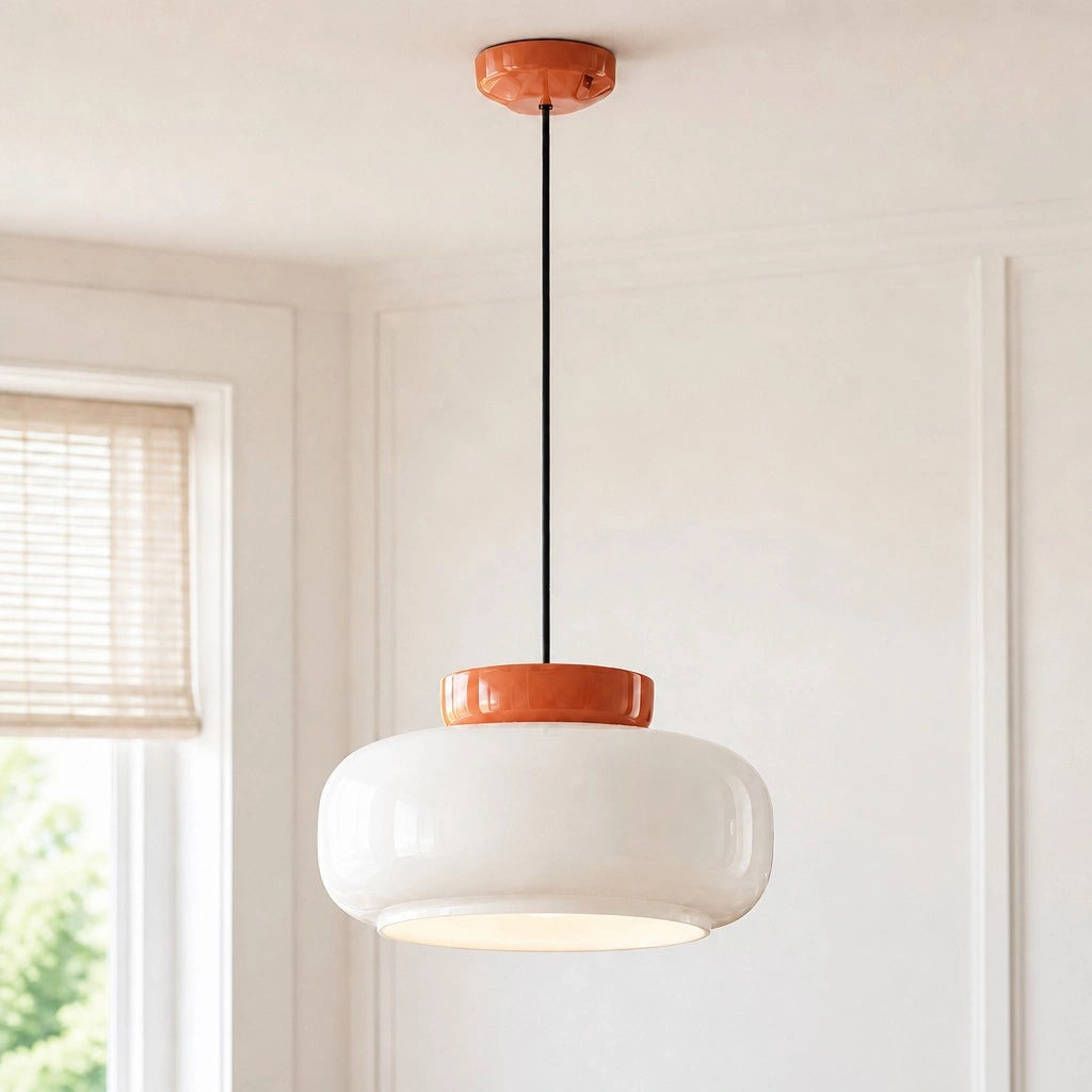 Evelyn Nordic Modern Colorful Bowl Ceramic Pendant Light 16