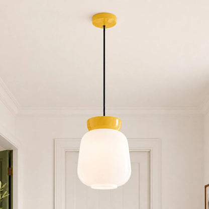 Evelyn Nordic Modern Colorful Bowl Ceramic Pendant Light 18