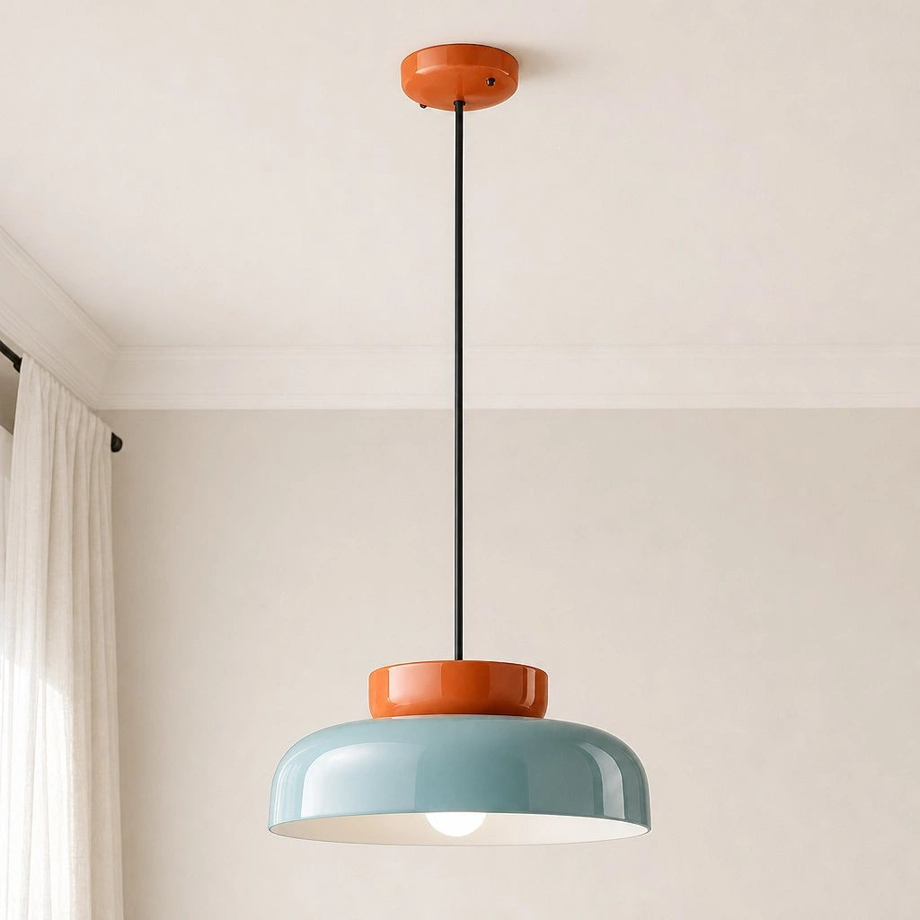 Evelyn Nordic Modern Colorful Bowl Ceramic Pendant Light 20