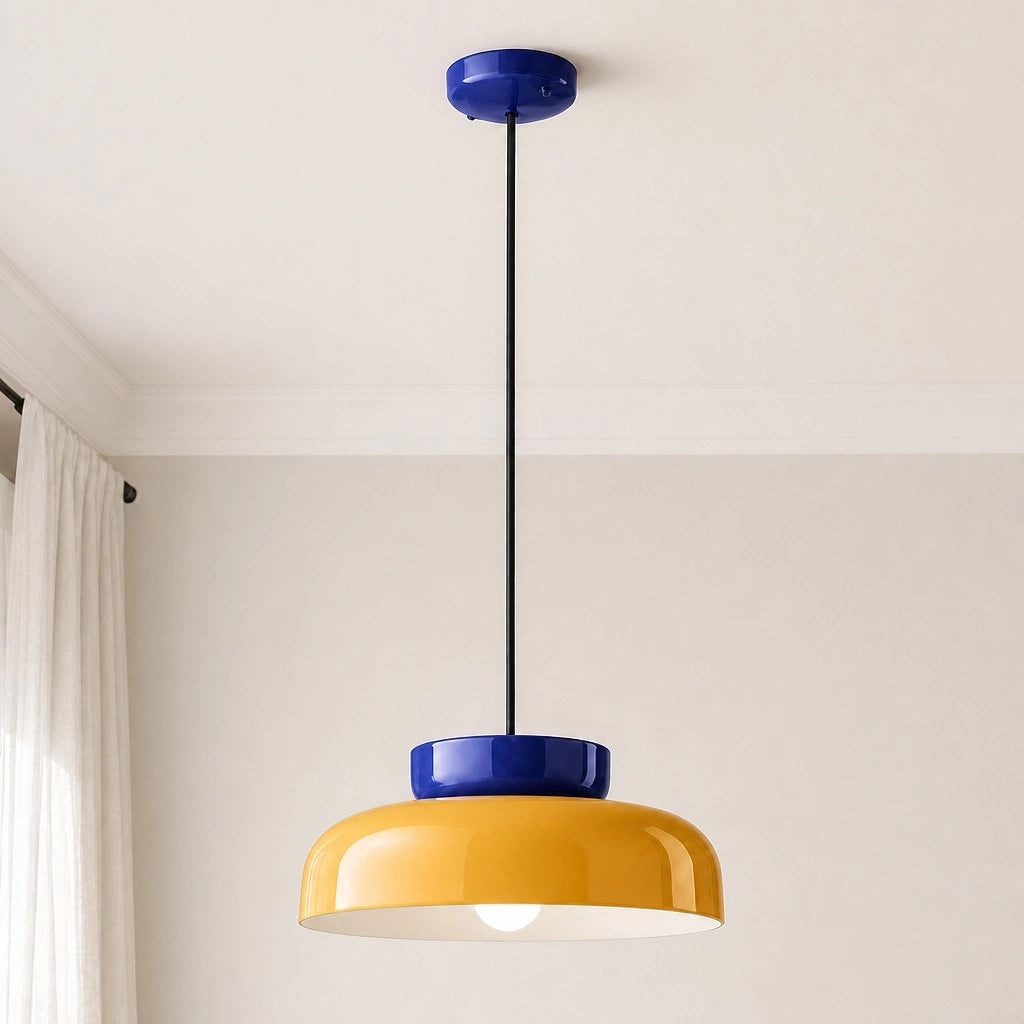 Evelyn Nordic Modern Colorful Bowl Ceramic Pendant Light 23