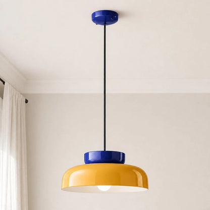 Evelyn Nordic Modern Colorful Bowl Ceramic Pendant Light 23