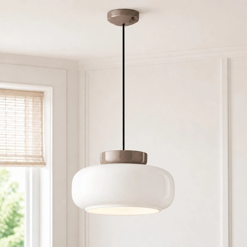 Evelyn Nordic Modern Colorful Bowl Ceramic Pendant Light 25