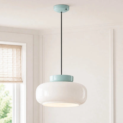 Evelyn Nordic Modern Colorful Bowl Ceramic Pendant Light 26