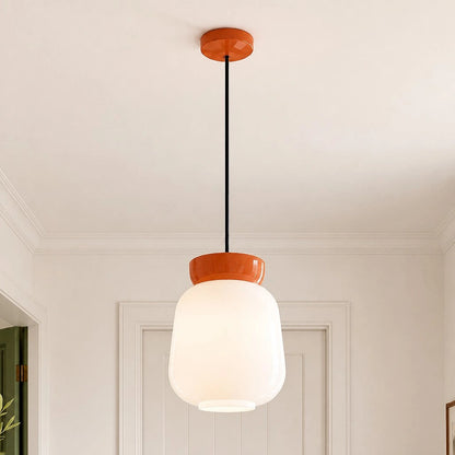 Evelyn Nordic Modern Colorful Bowl Ceramic Pendant Light 27
