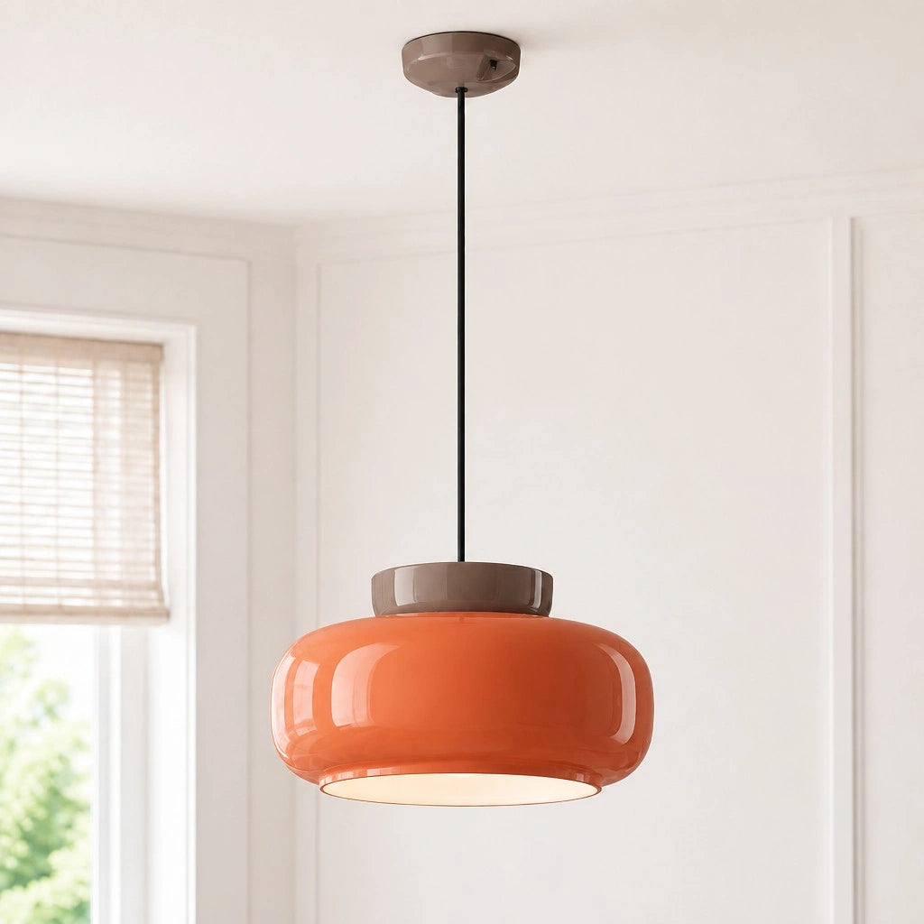 Evelyn Nordic Modern Colorful Bowl Ceramic Pendant Light 29