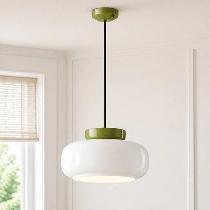 Evelyn Nordic Modern Colorful Bowl Ceramic Pendant Light 30