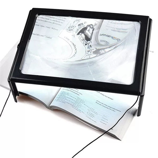 Luxora 3x Magnifying Glass For Reading With LED Light