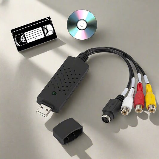 RoyaleGlow VHS to Digital File Converter for Easy Transfers