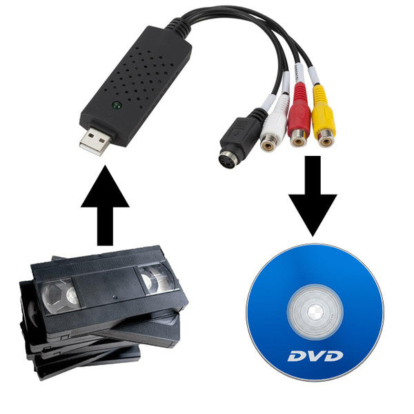 RoyaleGlow VHS to Digital File Converter for Easy Transfers