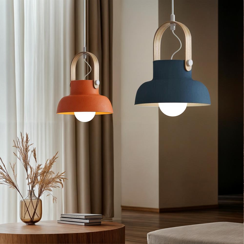RoyaleGlow Nordic Macaron Pendant Light for Kitchen Island, Dining Room, Restaurant & Bar