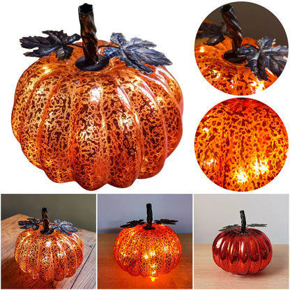 Fall Pumpkins Lamp Halloween Decorations Pumpkins Twinkle Light LED Fairy Lights Room Ambient Light Holiday Lighting Home Decora 1