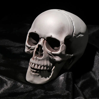 Fashion Halloween Props Skull Head Human Skeleton Hanging Decor Party Decoration Terrible Game Supplies All Size High Quality 1