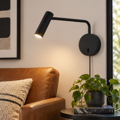 Fashion Modern Reading Plug In Wall Lamp
