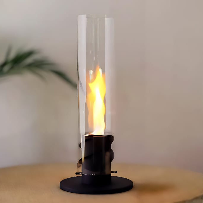 Fire Pit Tabletop Natural Gas Cozy Torch Flame 0