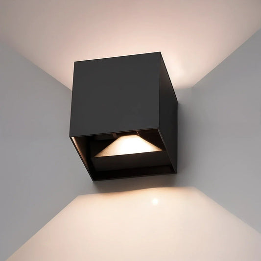 Luxora Motion Sensor LED Wall Light, Adjustable Waterproof Modern Lamp