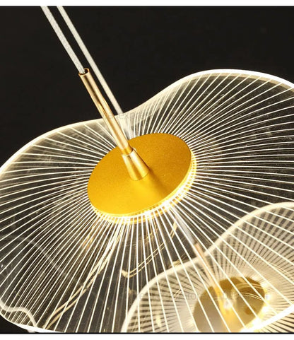 Fleur Contemporary Staircase Chandelier 5