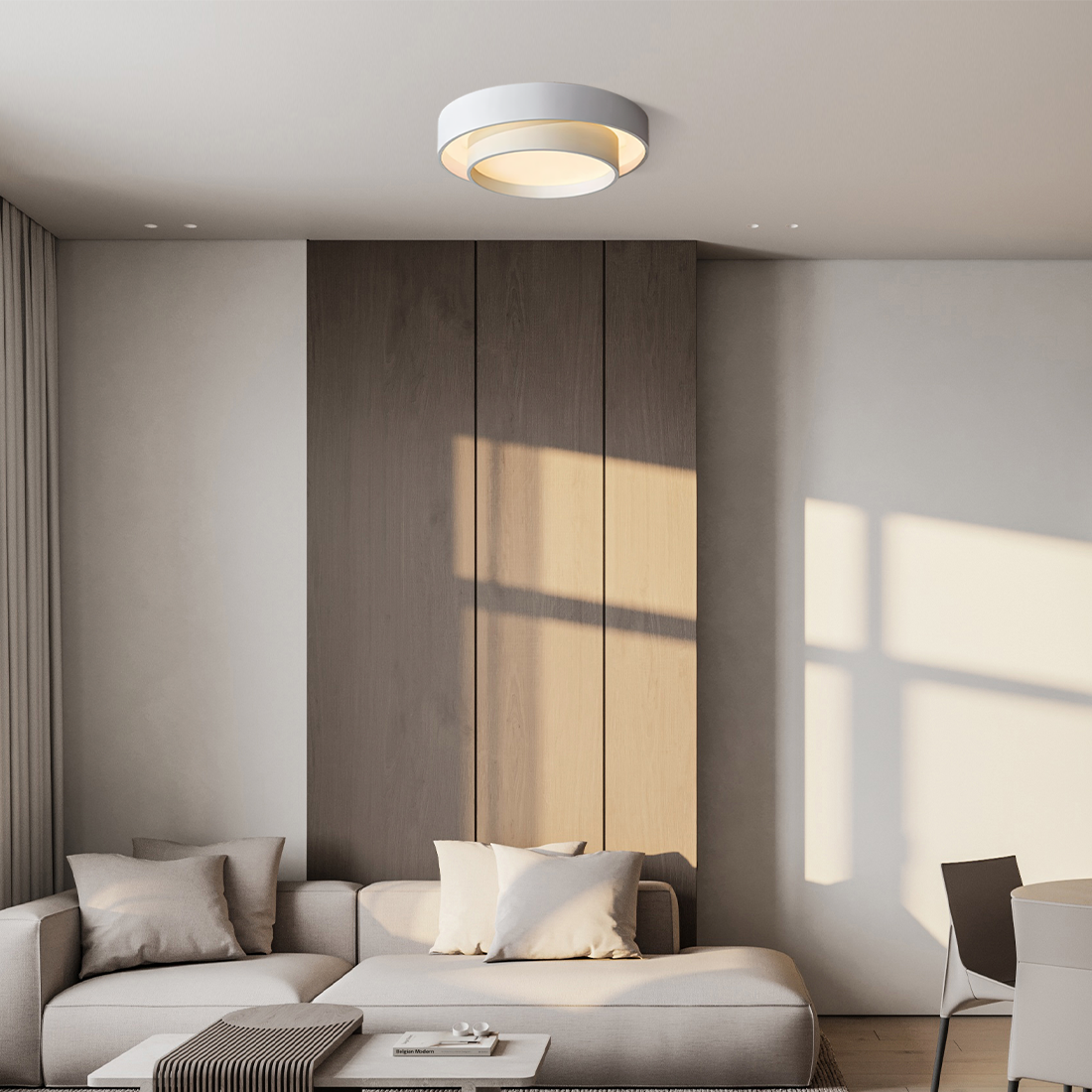 Flint Disc Ceiling Lamp 6