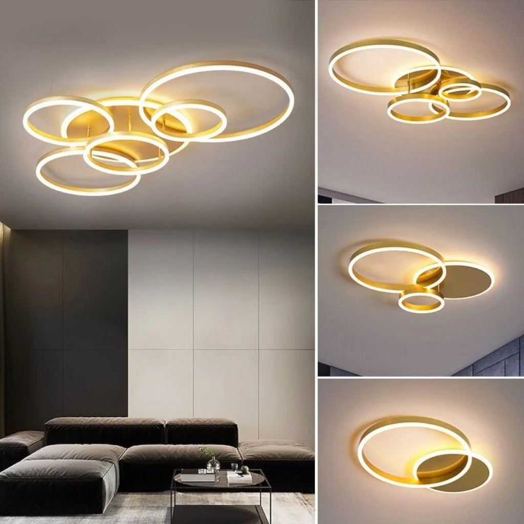 Floating Ring LED Ceiling Lamp 7