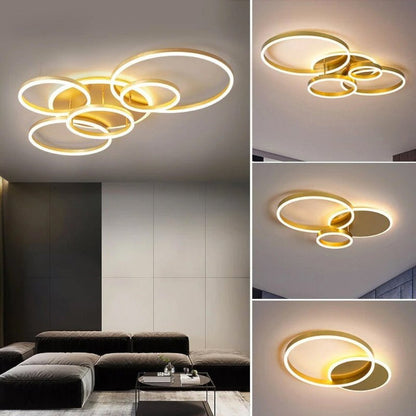 Floating Ring LED Ceiling Lamp 7