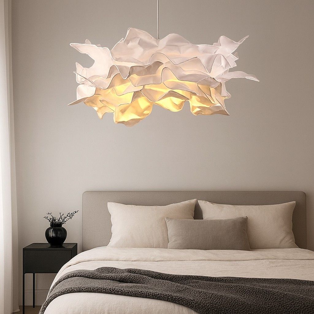 Flower Light  - DIY Origami LED Pendant Lighting 2
