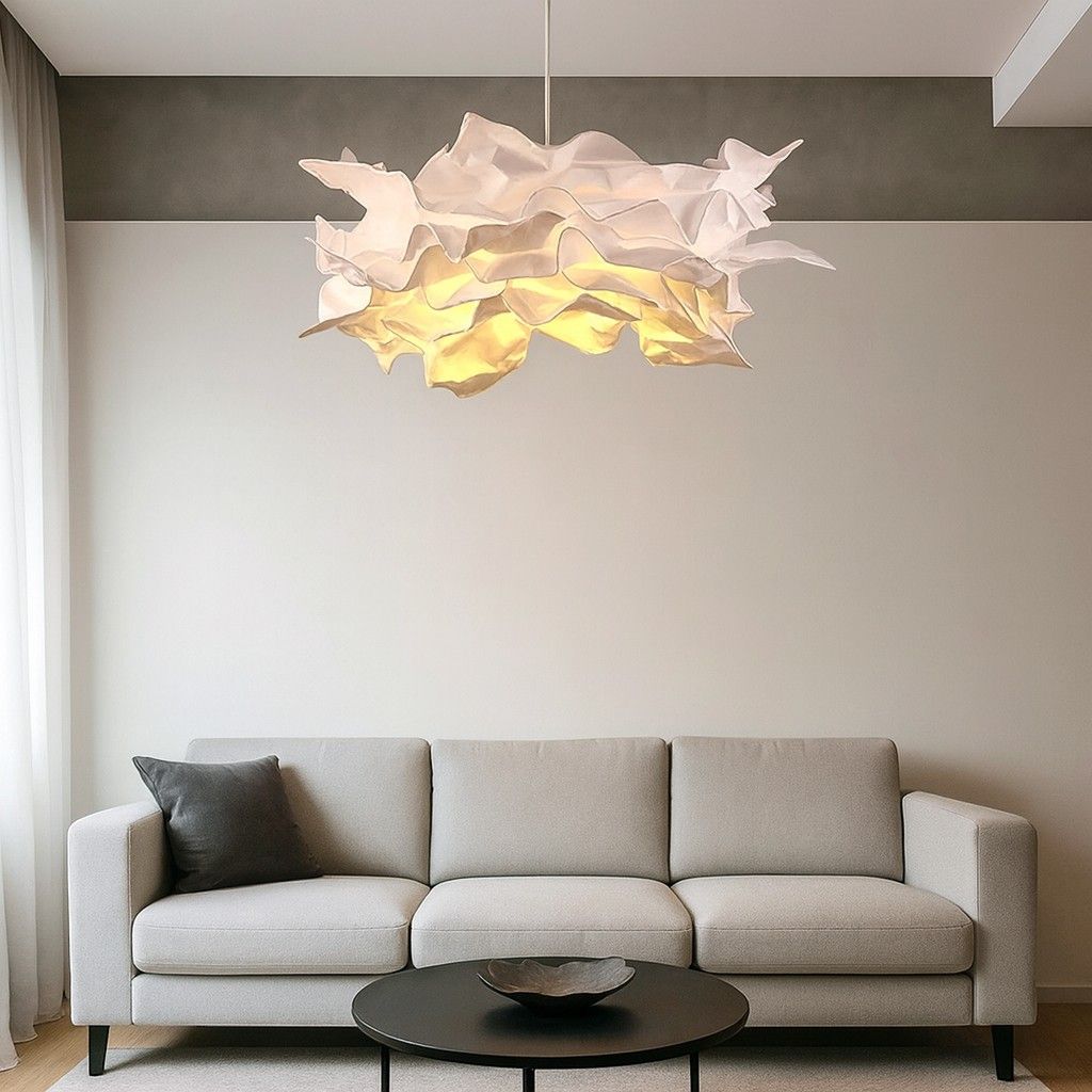 Flower Light  - DIY Origami LED Pendant Lighting 6