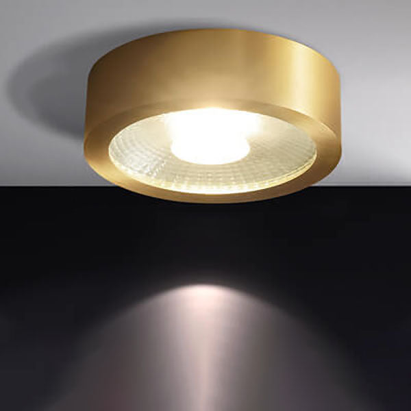Flush Mount Ceiling Light Copper 4.72 in Built-In LED Modern Hallway Living Room Bedroom Lighting | Kalsten 10