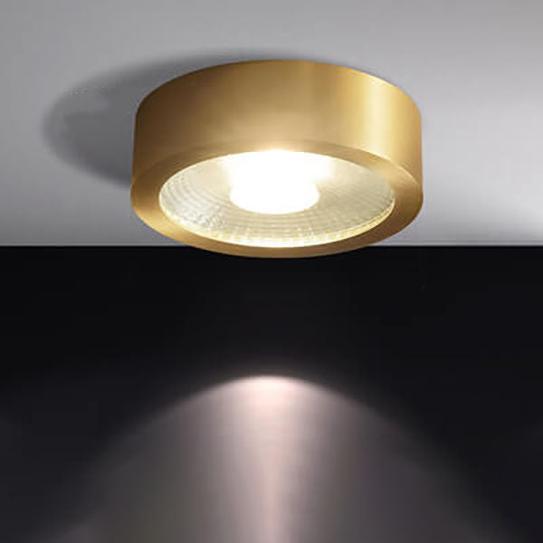 Flush Mount Ceiling Light Copper 4.72 in Built-In LED Modern Hallway Living Room Bedroom Lighting | Kalsten 9