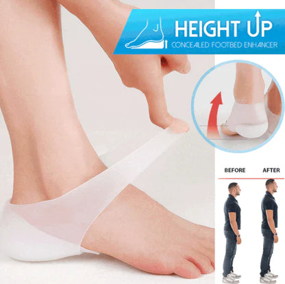 Luxora Invisible Footbed with Insoles Pads (2 Inch)
