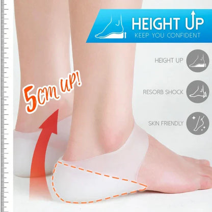 Luxora Invisible Footbed with Insoles Pads (2 Inch)
