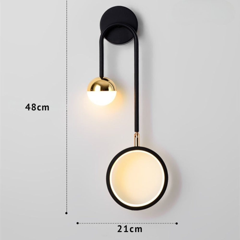Foseli - Modern Elegant Design Wall Light with LED Technology - Ideal for Living Rooms and Offices 8