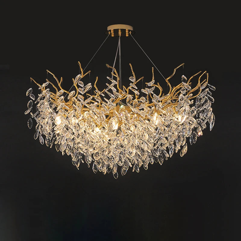 French modern luxury branch chandelier 7